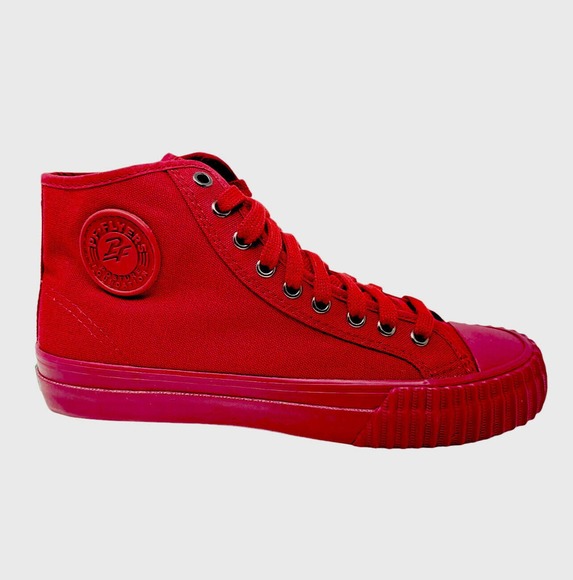 PF Flyers Other - PF Flyers Center Hi Reiss Triple Red Unisex Sneakers PM10CH4F Women 9.5 Men 8
